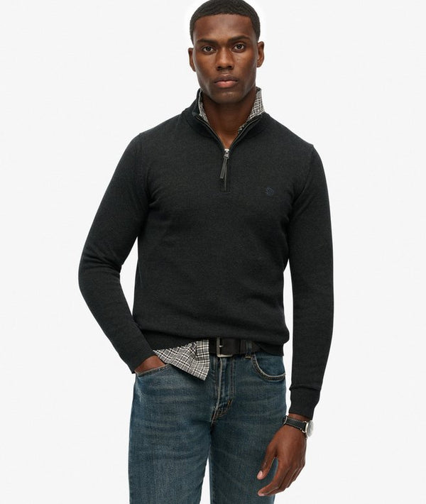 Superdry Essential Cotton 1/2 Zip