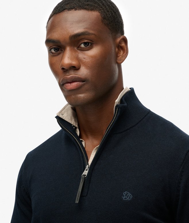 Superdry Essential Cotton 1/2 Zip