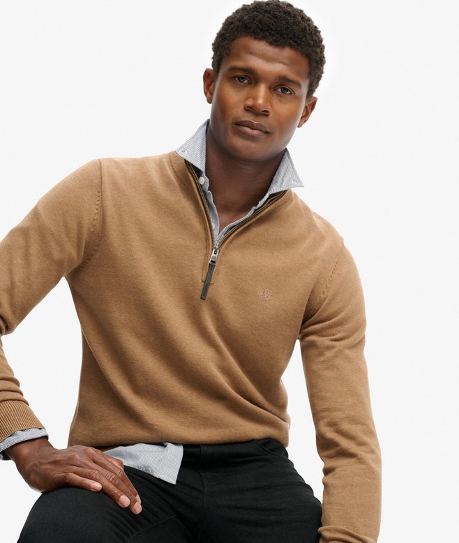 Superdry Essential Cotton 1/2 Zip