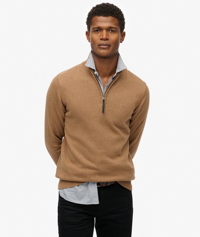 Superdry Essential Cotton 1/2 Zip