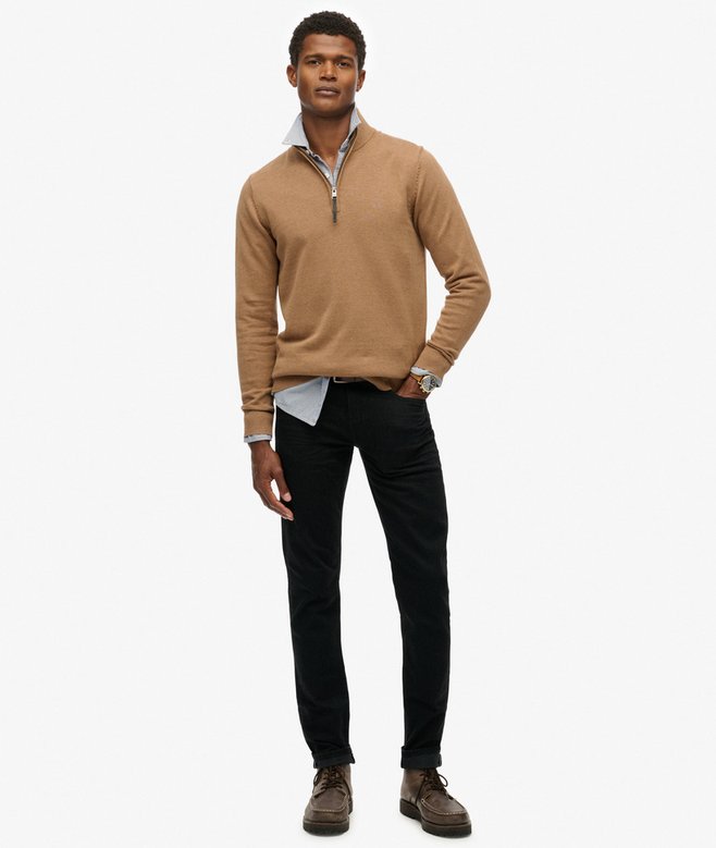 Superdry Essential Cotton 1/2 Zip