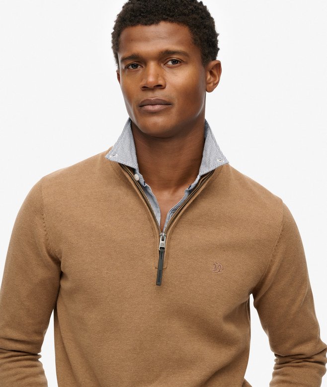Superdry Essential Cotton 1/2 Zip