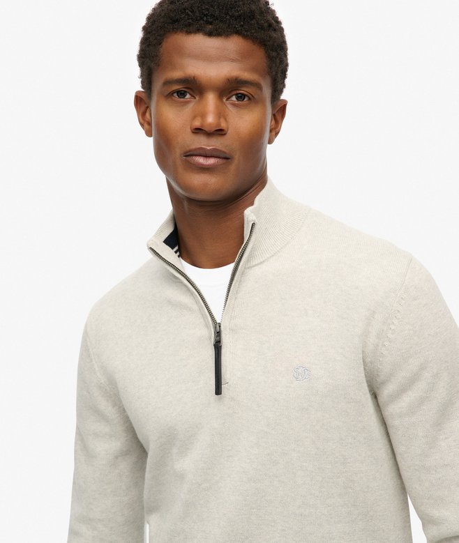 Superdry Essential Cotton 1/2 Zip