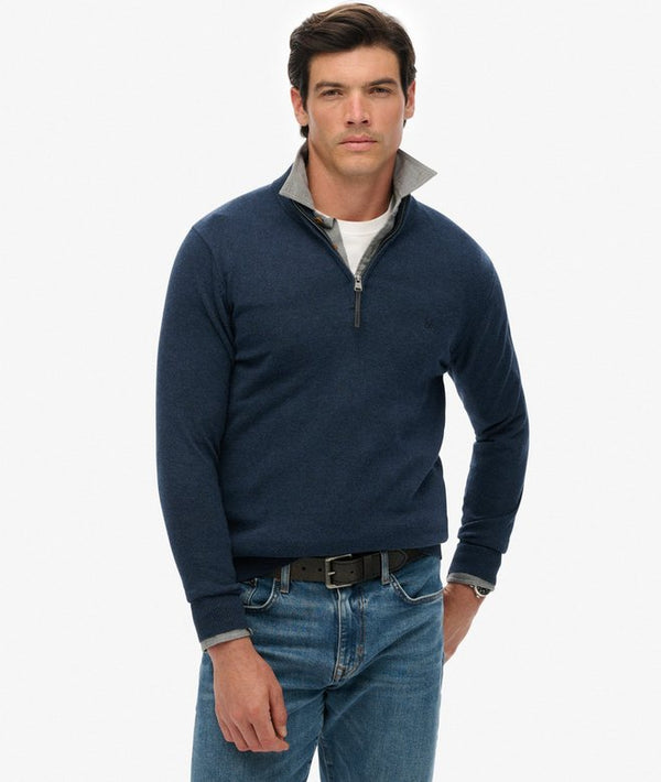 Superdry Essential Cotton 1/2 Zip