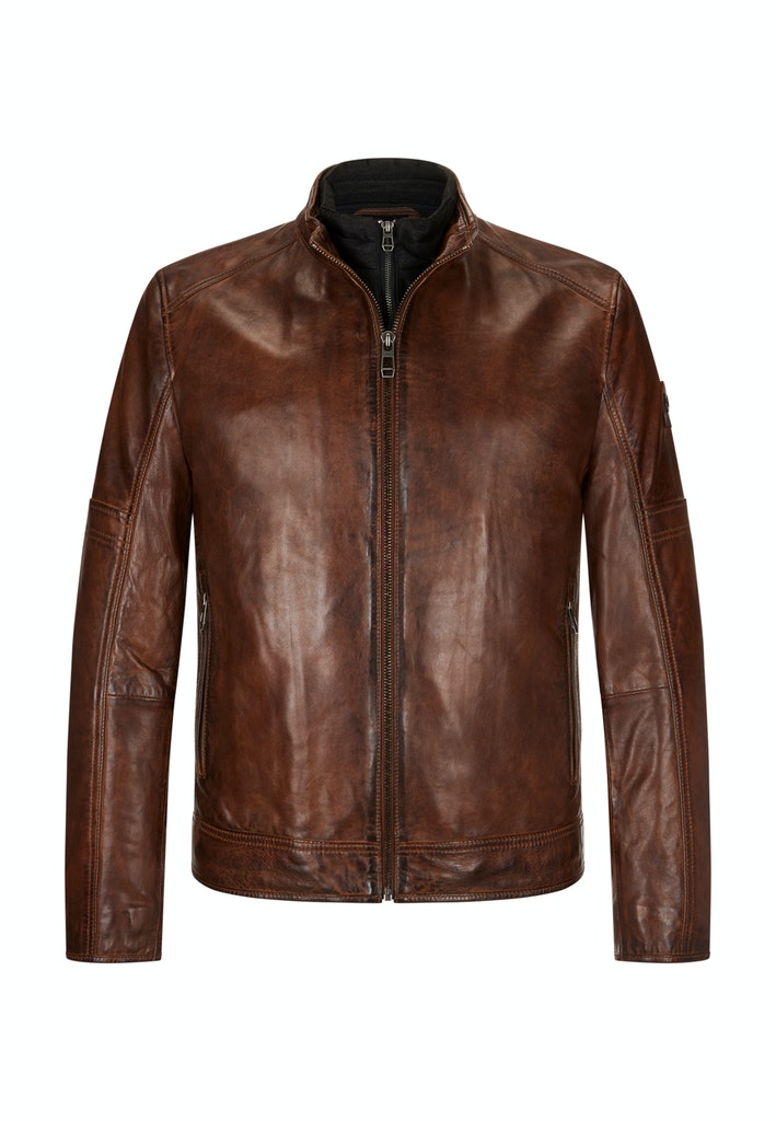 Milestone Bender Leather Casual Jacket
