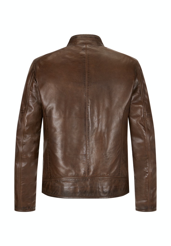 Milestone Bender Leather Casual Jacket