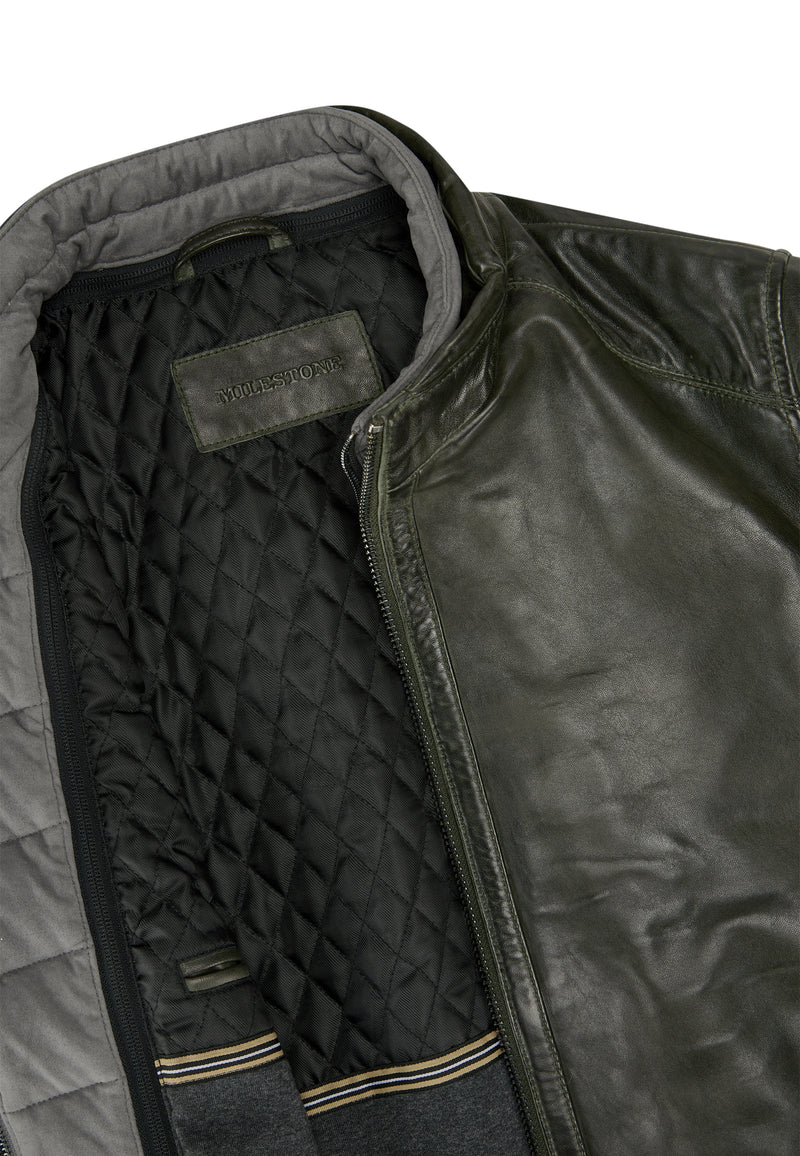 Milestone Barney Leather Jacket
