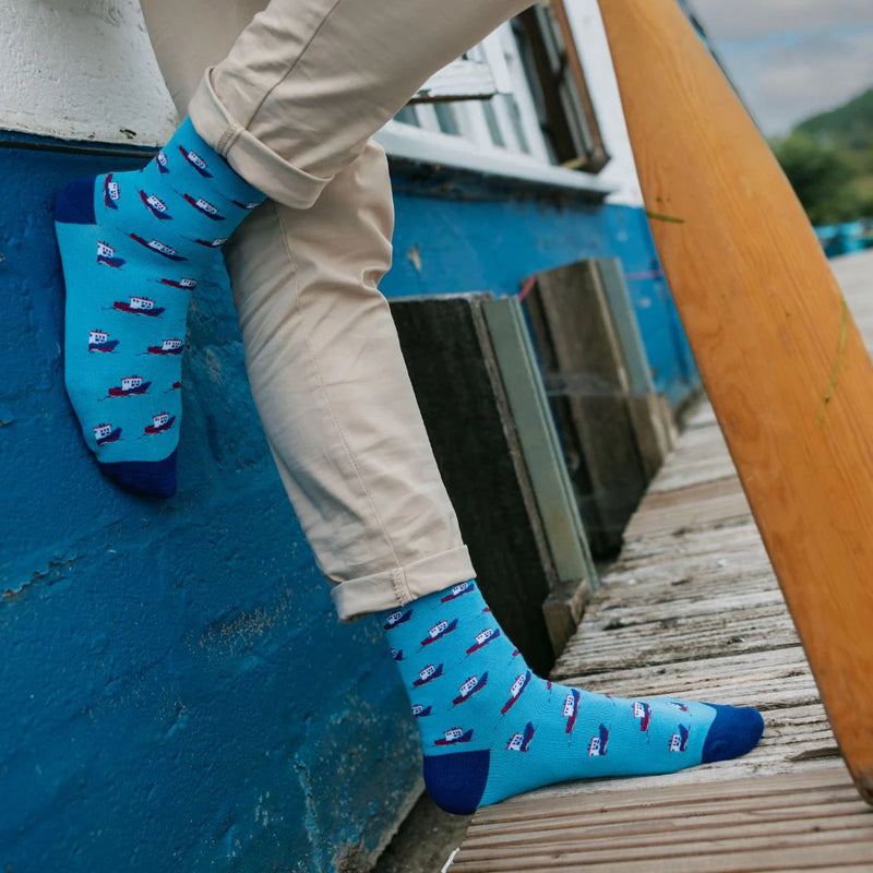 Swole Panda Motor Boat Socks