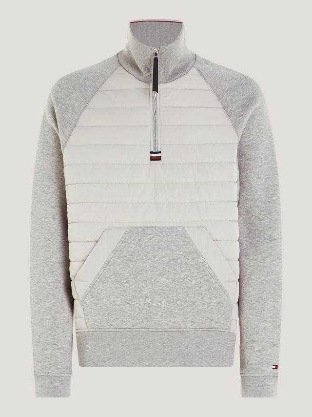 Tommy Hilfiger Mix Media Half Zip