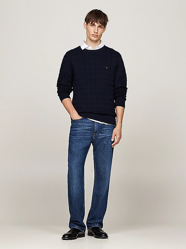 Tommy Hilfiger Classic Cable Crew Neck