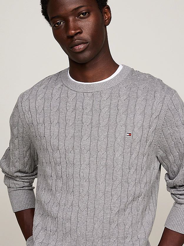 Tommy Hilfiger Classic Cable Crew Neck