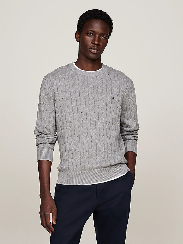 Tommy Hilfiger Classic Cable Crew Neck