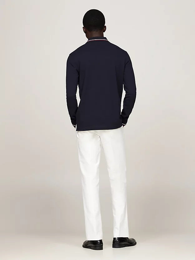 Tommy Hilfiger L/S Tipped Slim Polo