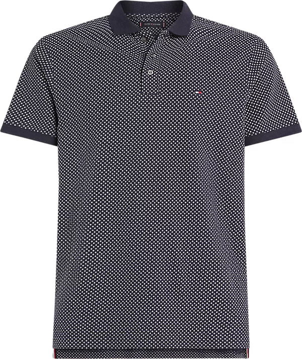 Tommy Hilfiger Pique Microprint Polo