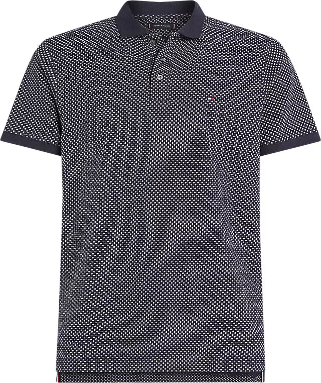 Tommy Hilfiger Pique Microprint Polo