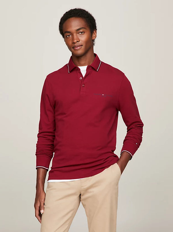 Tommy Hilfiger Tipped Place L/S Slim Polo
