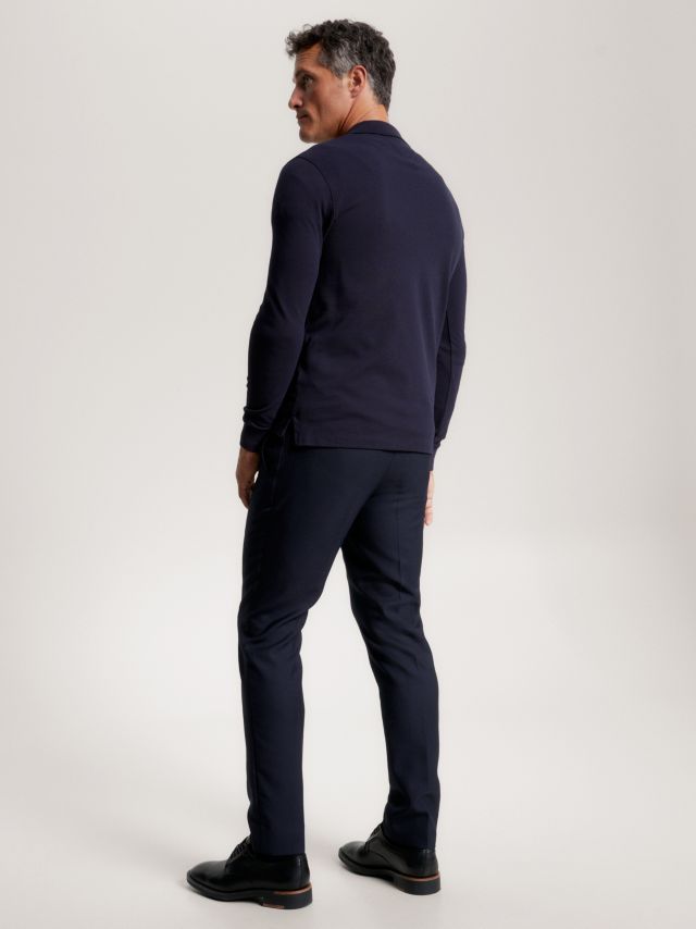 Tommy Hilfiger Zip Tipped L/S Slim Polo