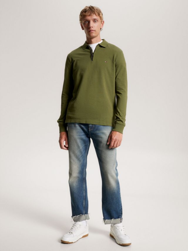 Tommy Hilfiger Zip Tipped L/S Slim Polo