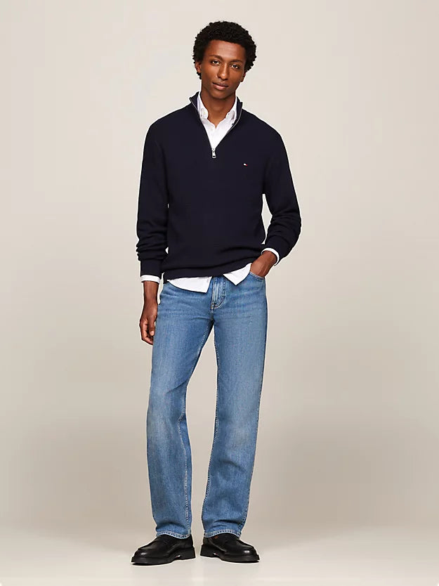 Tommy Hilfiger Refined Structure Zip Moc