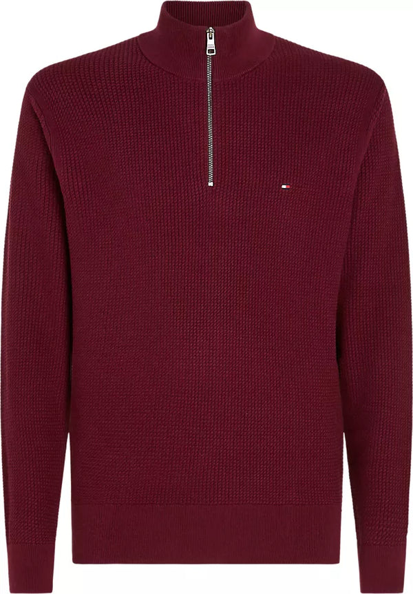 Tommy Hilfiger Structure Zip Mock