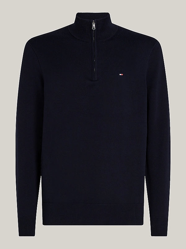 Tommy Hilfiger Ess Cotton Zip Mock