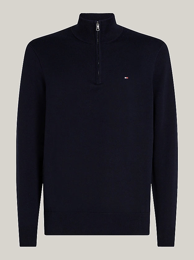 Tommy Hilfiger Ess Cotton Zip Mock