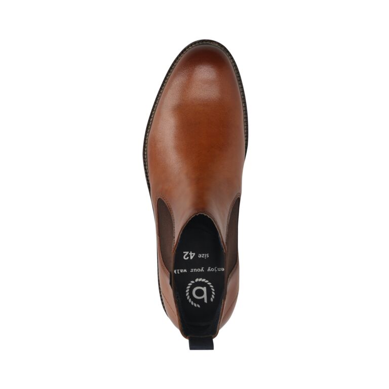 Bugatti Leather Chelsea Bonifacio Boot