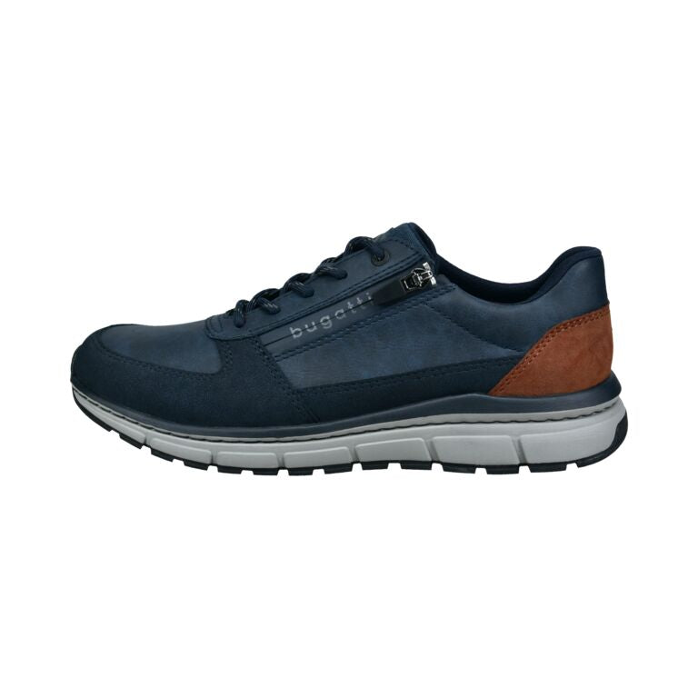 Bugatti Elasticated Lace Trainer