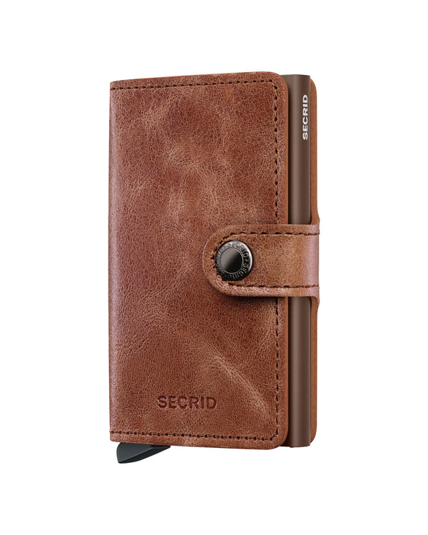 Secrid Vintage Miniwallet Cognac Brown