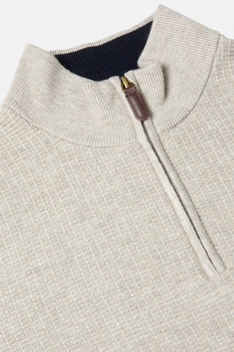 Benetti Olive 1/4 Zip Knit