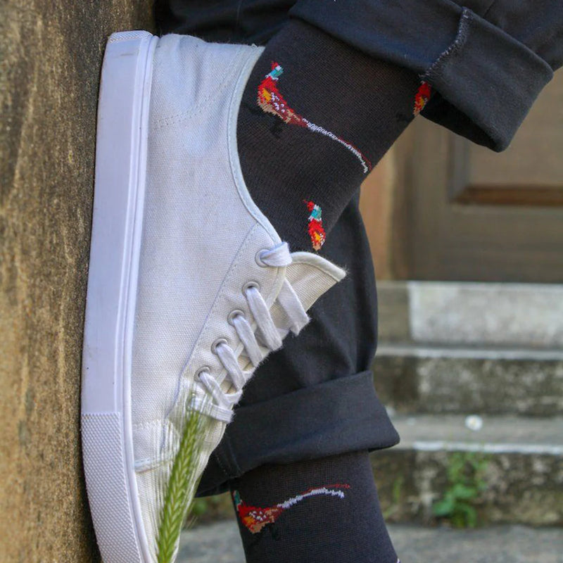 Swole Panda Pheasant Socks