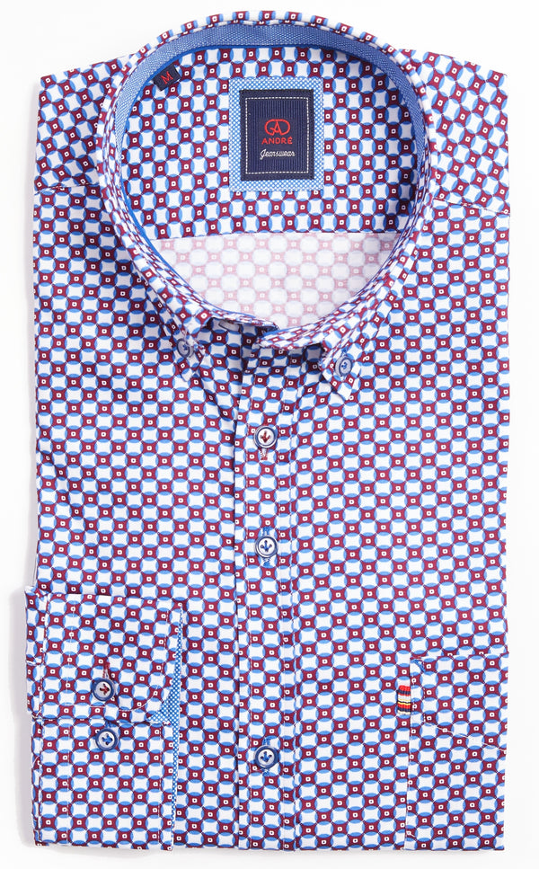 Andre Parma Printed LS Shirt