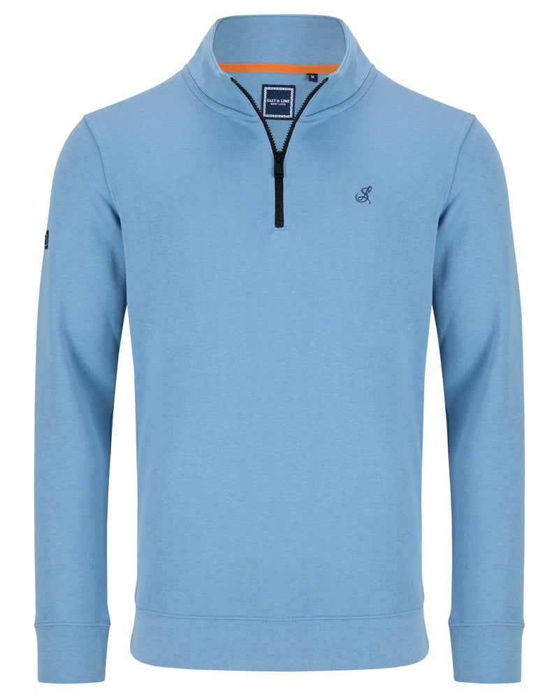 Salt & Lime Coast 1/4 Zip Sweat