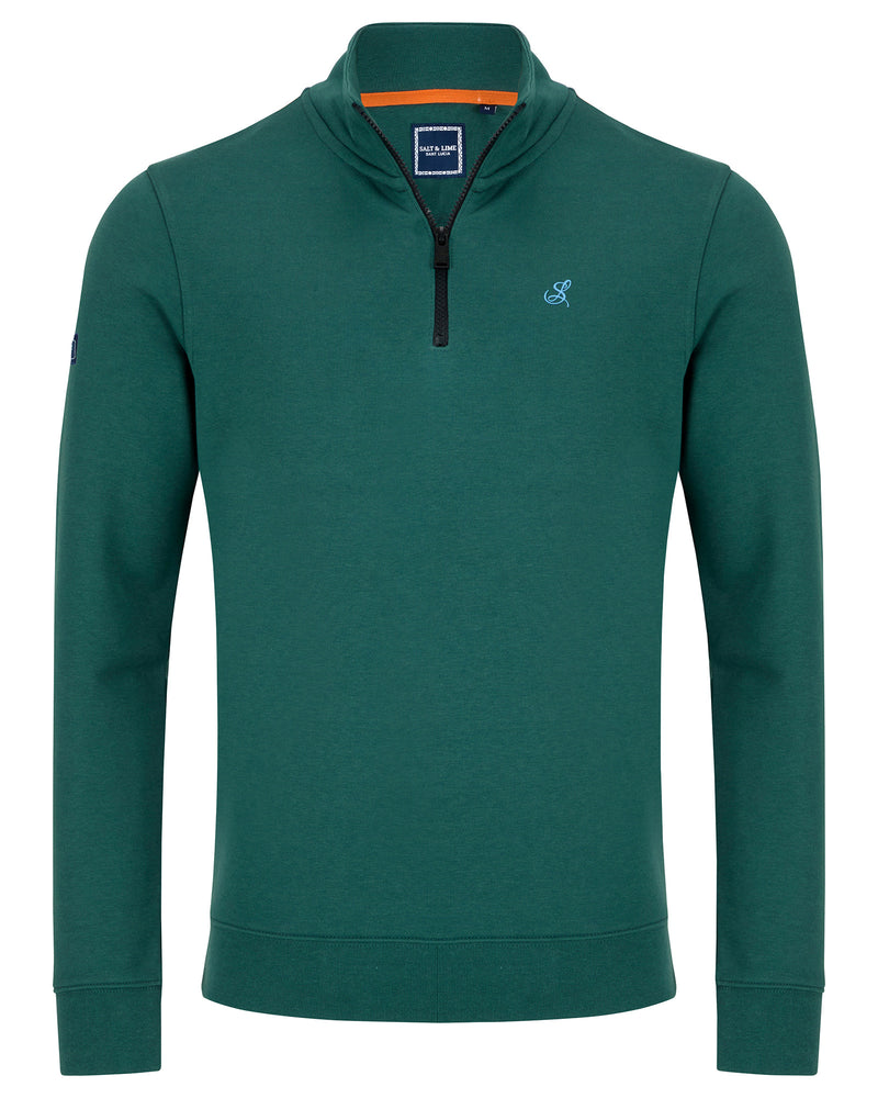Salt & Lime Coast 1/4 Zip Sweat