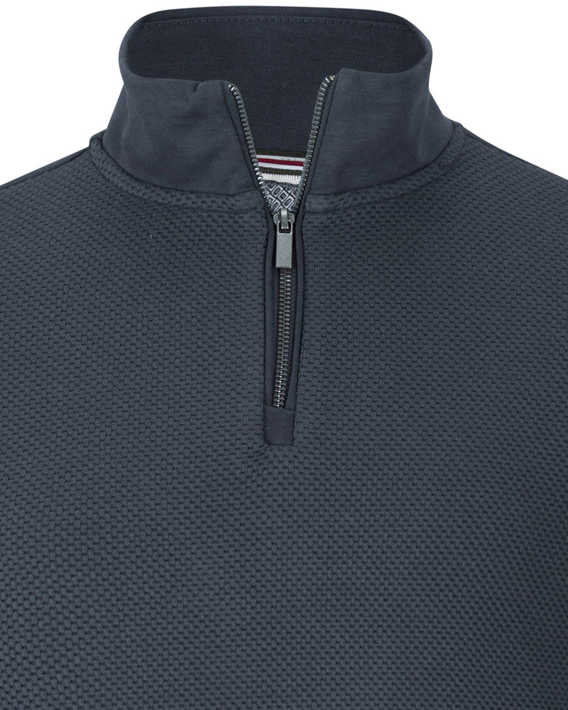 Saluzzo Henry 1/4 Zip Sweat