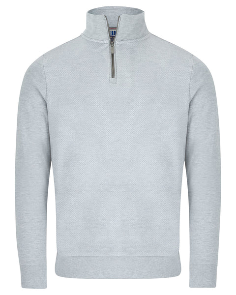Saluzzo Henry 1/4 Zip Sweat
