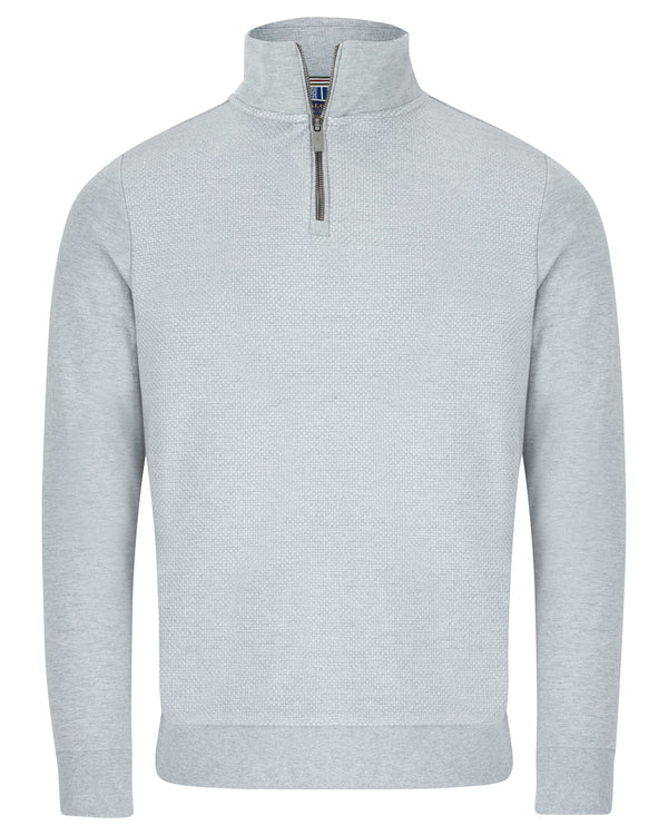 Saluzzo Henry 1/4 Zip Sweat