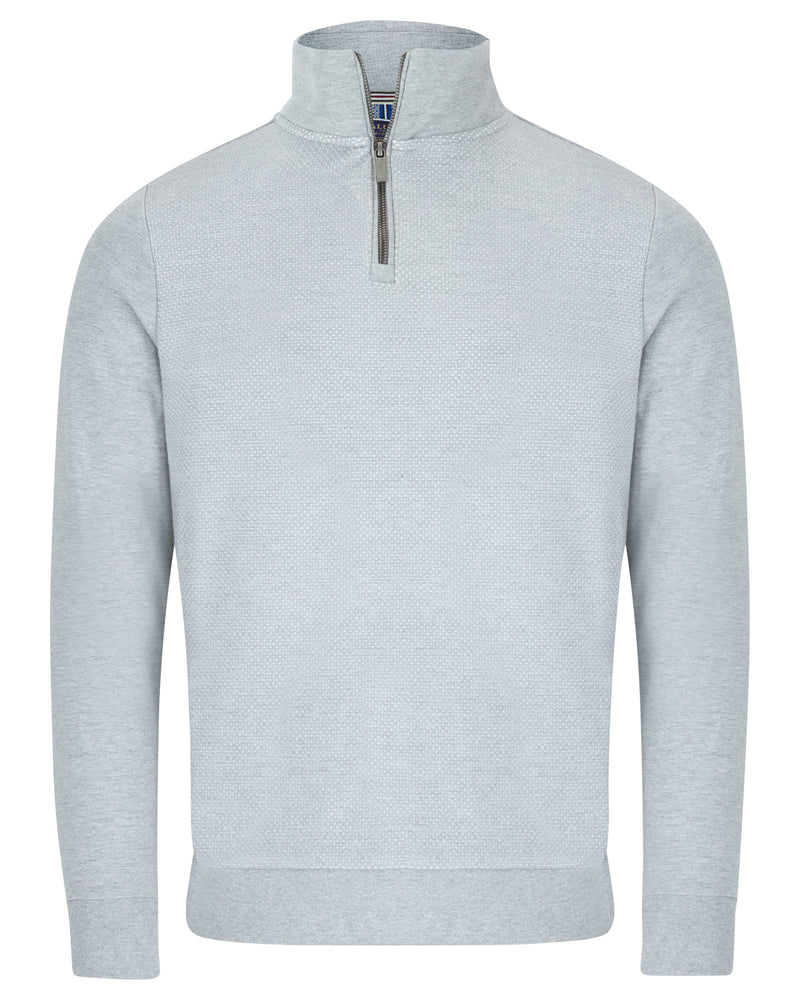 Saluzzo Henry 1/4 Zip Sweat