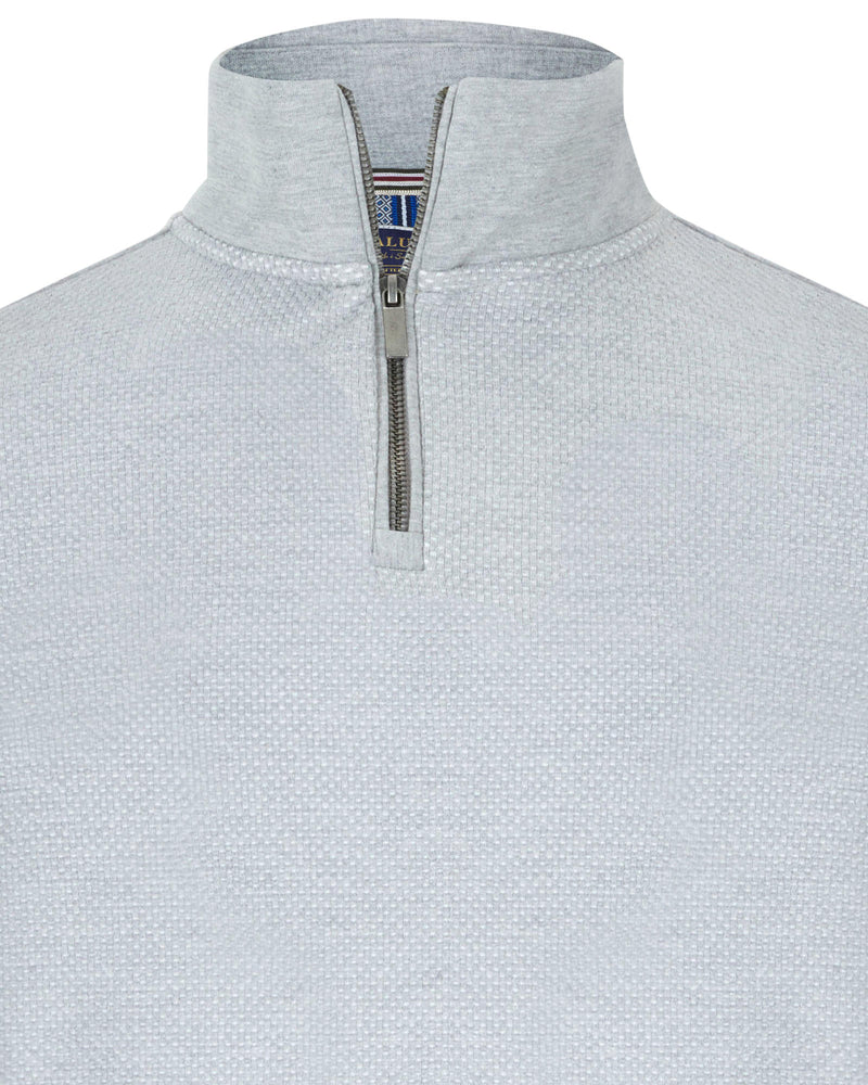 Saluzzo Henry 1/4 Zip Sweat