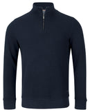 Saluzzo Henry 1/4 Zip Sweat