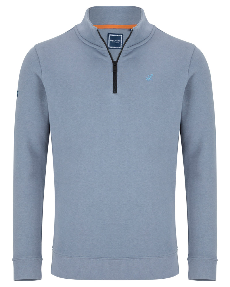Salt & Lime Coast 1/4 Zip Sweat