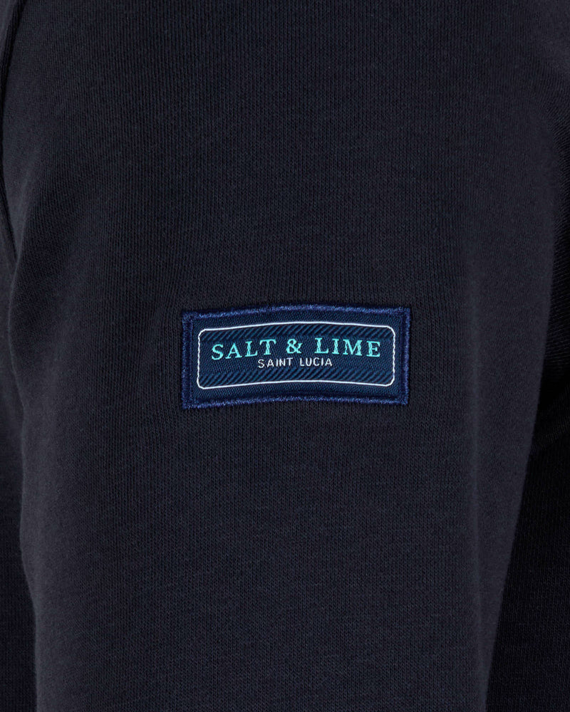 Salt & Lime Coast 1/4 Zip Sweat