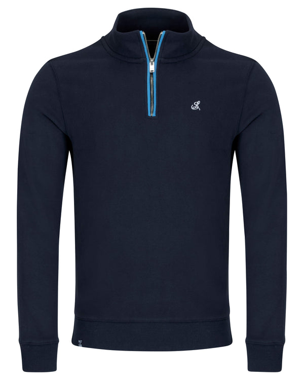 Salt & Lime Freemont 1/4 Zip Sweat