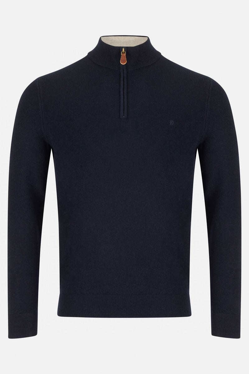 Benetti Quinn 1/4 Zip Knitwear