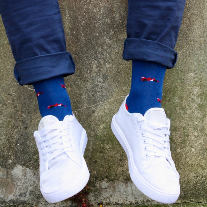 Swole Panda Racing Car Socks