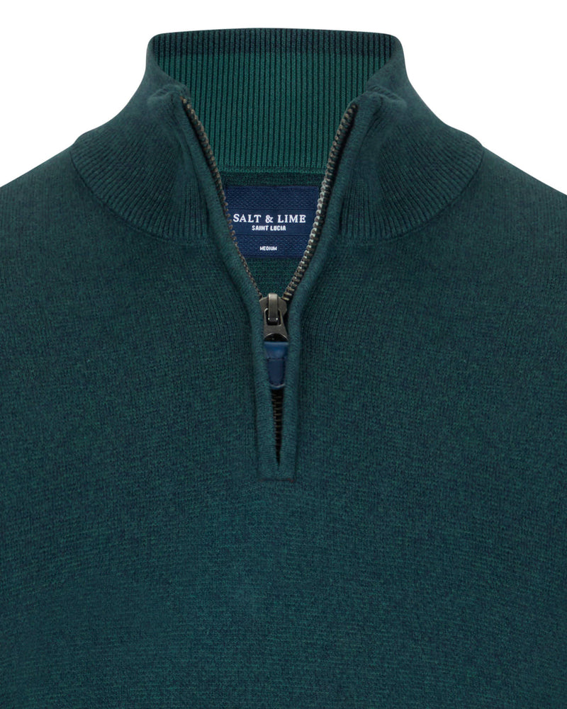 Salt & Lime Rick 1/4 Zip Knit