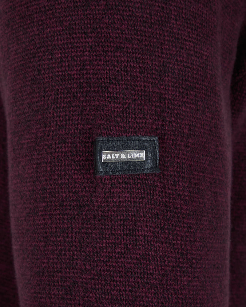 Salt & Lime Rick 1/4 Zip Knit