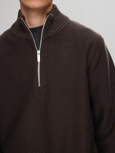 Selected Homme Haxel 1/2 Zip Knit