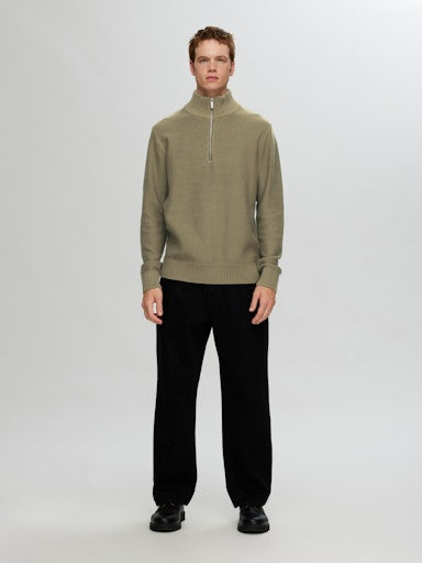 Selected Homme Haxel 1/2 Zip Knit