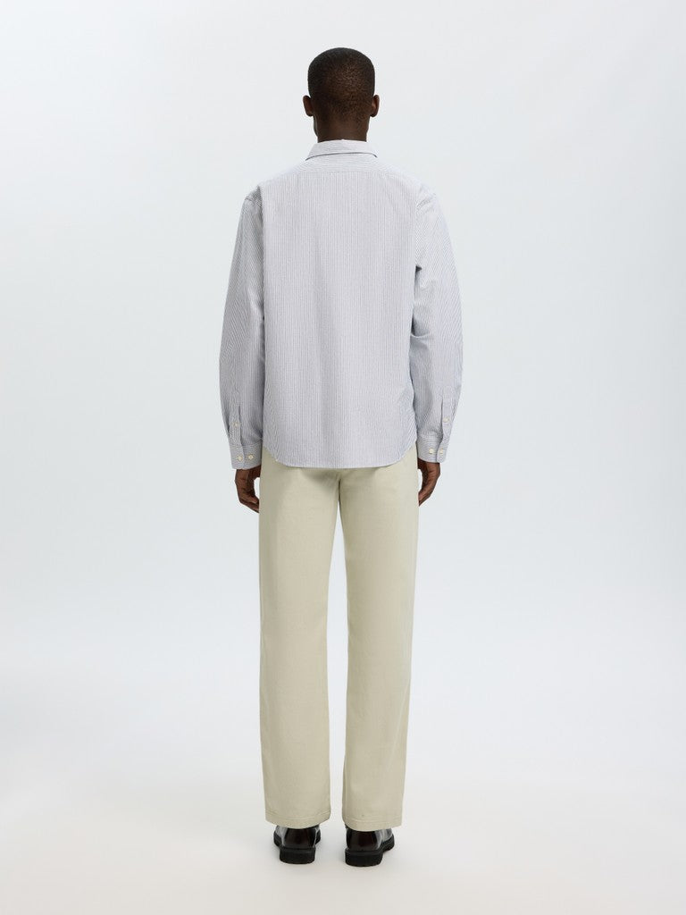 Selected Homme Rick Striped Oxford Shirt